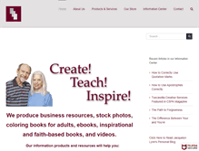 Tablet Screenshot of createteachinspire.com